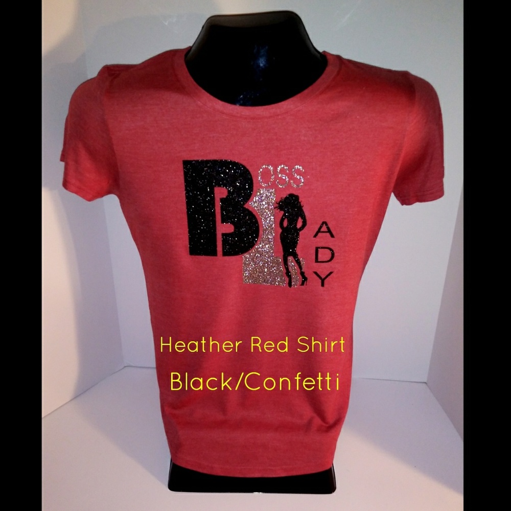 Boss Lady Glitter T-Shirt